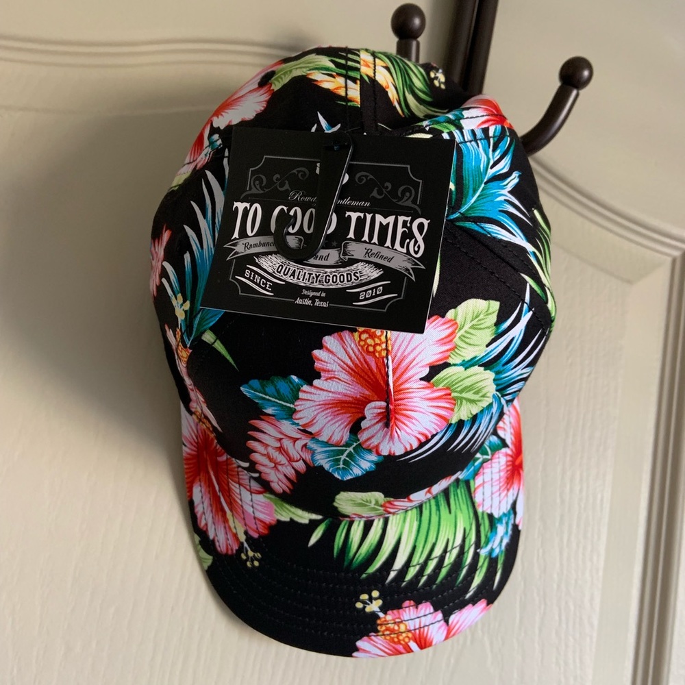 Rowdy gentleman floral hat